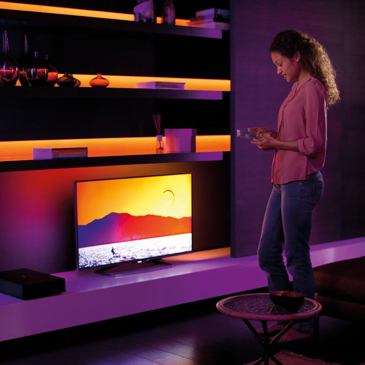 Image du produit Philips Hue Gradient Ambiance extension (Multicolore, 100 cm, Intérieur)