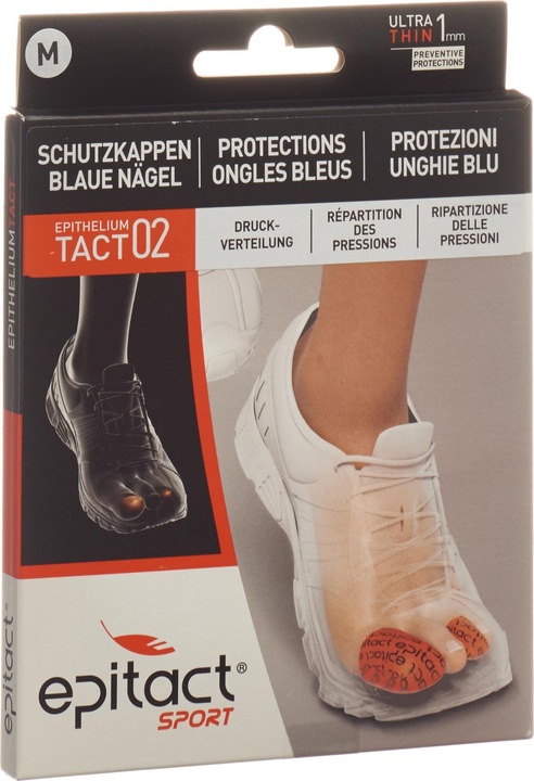 Produktbild Epitact Sport Schutzkappen blaue Nägel EpitheliumTact 02, Gr. M 25 mm (M)