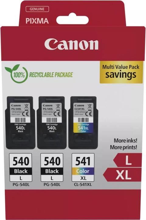 Canon PG-540Lx2/CL-541XL Ink Cartridge (C, FC, M, Y)