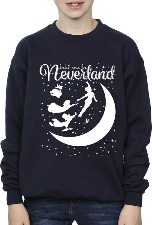 Actual product image Disney Boys Peter Pan Take Me To Neverland Sweatshirt (140, 146)