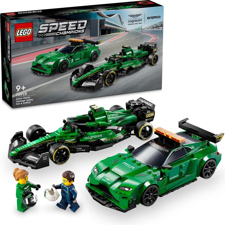 Actual product image LEGO Aston Martin Safety Car & AMR23 (76925, LEGO Speed Champions)