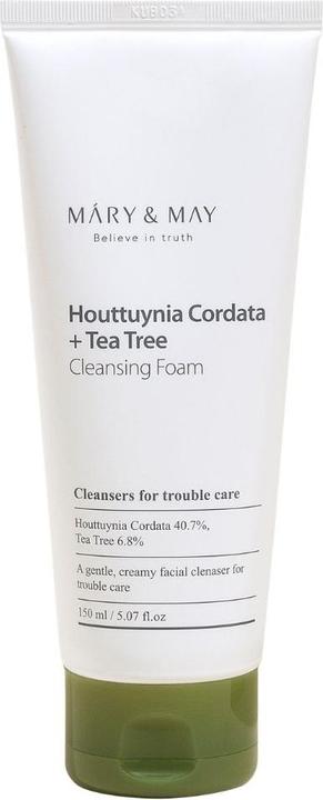 Produktbild Mary&May MARY & MAY Houttuynia Cordata + Teebaum-Reinigungsschaum 150ml (Reinigungsschaum, 150 ml)