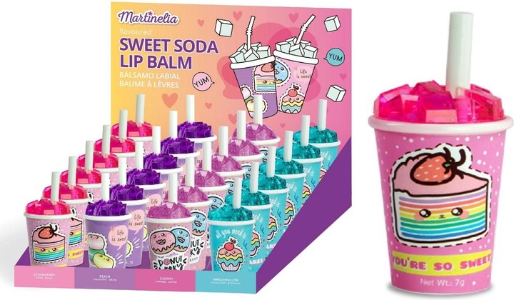 Produktbild Martinelia Lippenbalsam Sweet Soda (7 g) (Pflegestift, 7 ml)