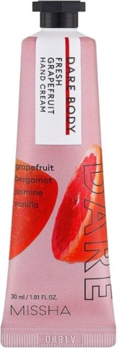 Missha Dare Body Handcreme Frische Grapefruit (30 ml)