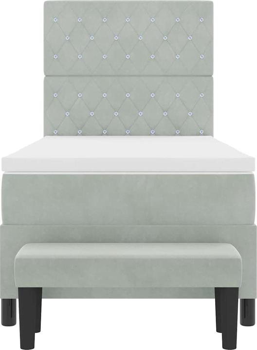 Actual product image VidaXL Box spring bed (100 x 200 cm)