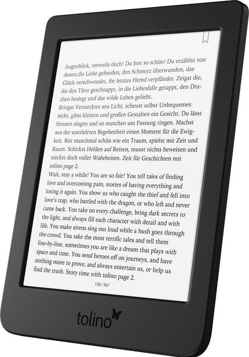 Produktbild tolino page 2 (6", 8 GB, Black)