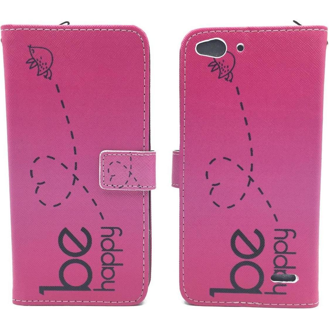 König Design Schutz Handy Hülle für Vodafone Smart Ultra 6 Case Cover Tasche Wallet Etui Neu (Vodafone Smart Ultra 6), S...