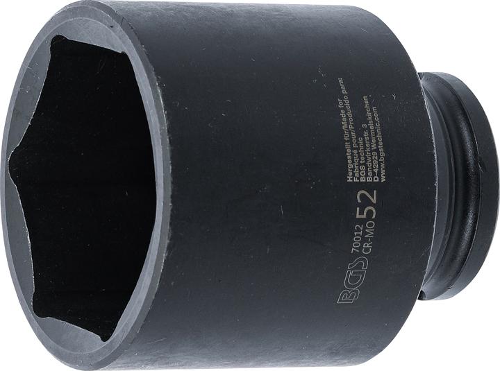 Produktbild BGS Kraft-Steckschlüssel-Einsatz (52 mm)
