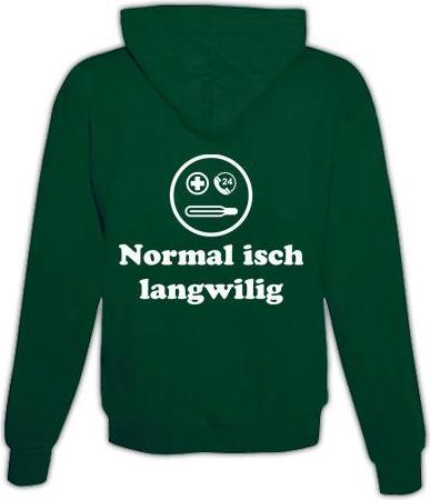 Produktbild Schwesternuhr Hoodie Langweilig Unisex (XL)
