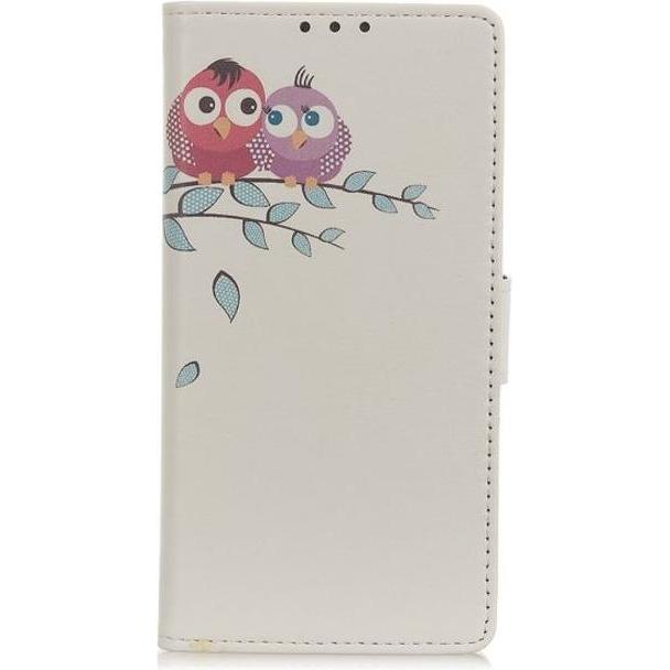 MU Style Leder Bookcover Image Series (Xiaomi Redmi Note 8T), Smartphone Hülle, Mehrfarbig
