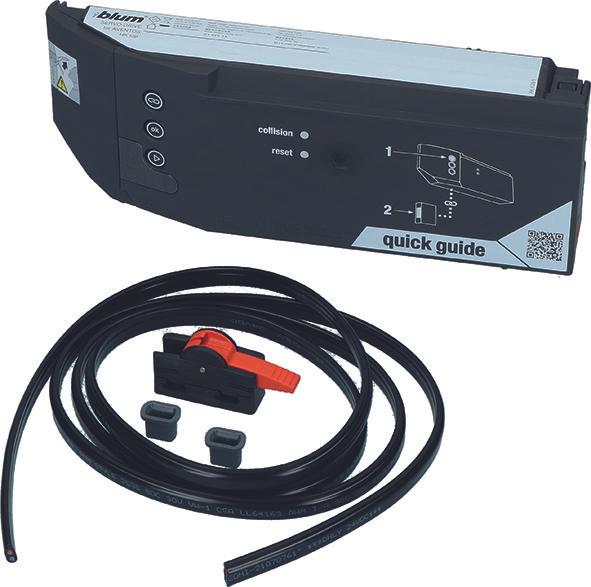 Blum SERVO-DRIVE-Set voor AVENTOS HK top / HS / HF / HL klepsystemen