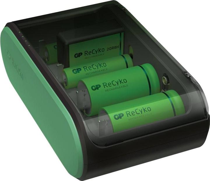 Produktbild GP Batteries B631 Household battery USB (1 Stk., AAA, AA, C, D, Ladegerät inkl. Akku)