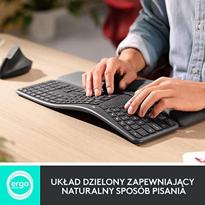 Immagine prodotto Logitech Ergo K860 Split (Ing. Int., Senza fili)