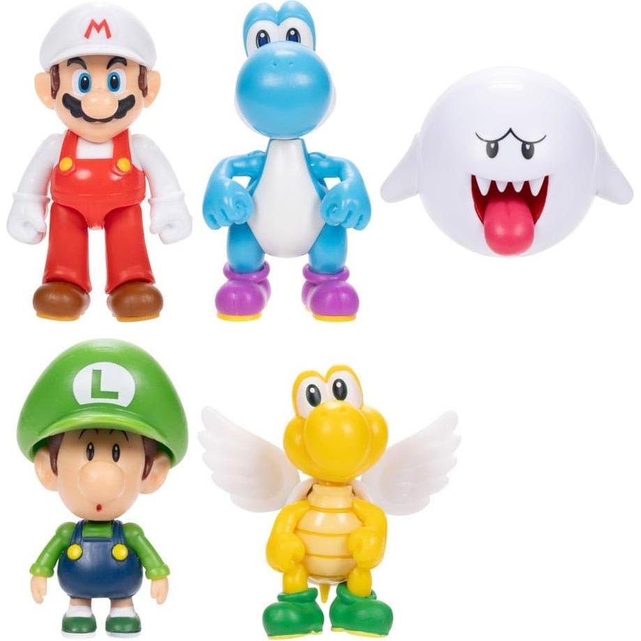 Thumbnail - Jakks Pacific World of Nintendo Minifiguren Super Mario Wave 49 6 cm Sortiment (8)