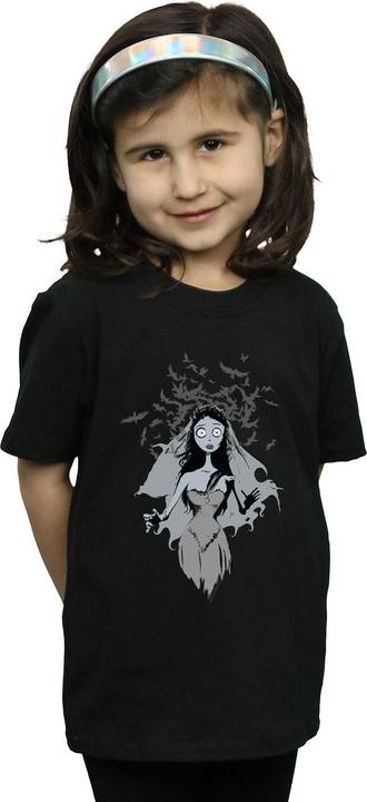 Immagine prodotto Corpse Bride Crow Veil Maglietta Ragazze (140, 146)