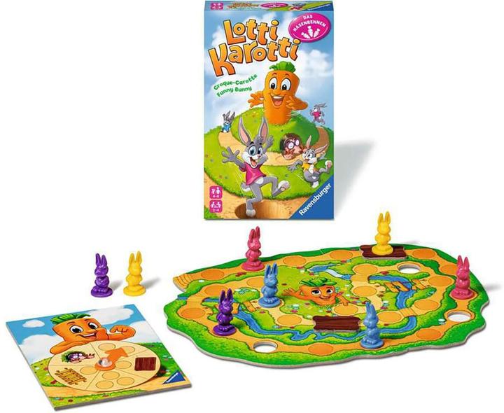 Produktbild Ravensburger Lotti Karotti (Deutsch, Französisch, 2 - 4 Spieler)