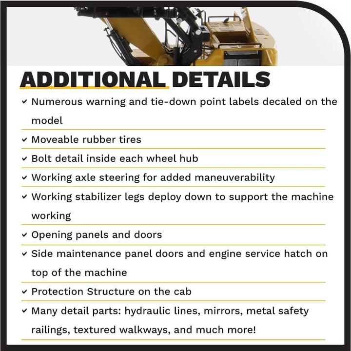Image du produit Diecast Masters Cat MH3040 Material Handler - 1:50 - - High Line Series
