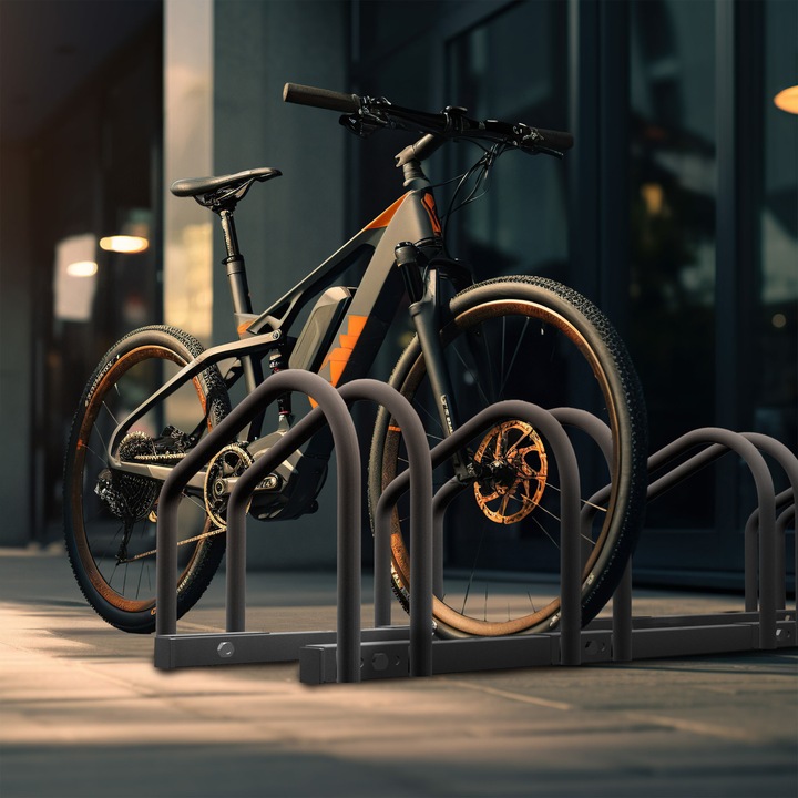 Actual product image Relaxdays Bicycle stand