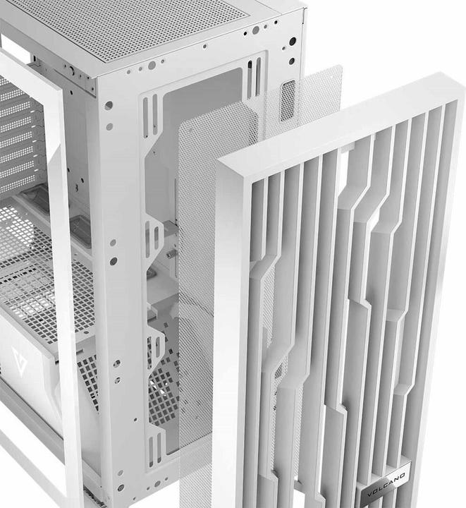 Produktbild Modecom Volcano Perun Apex ARGB biała (ATX, E-ATX, mATX, Mini-ITX)