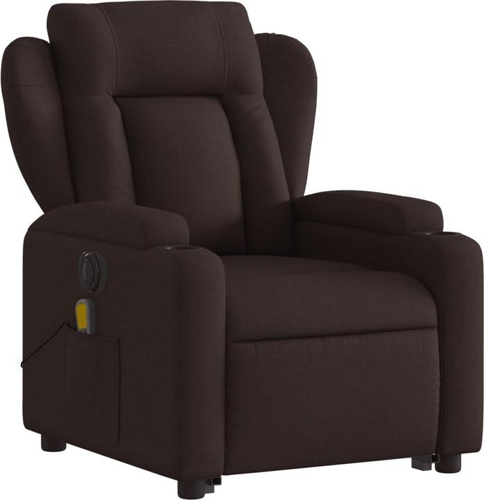 Immagine prodotto vidaXL Poltrona massaggiante elettrica con tessuto di supporto