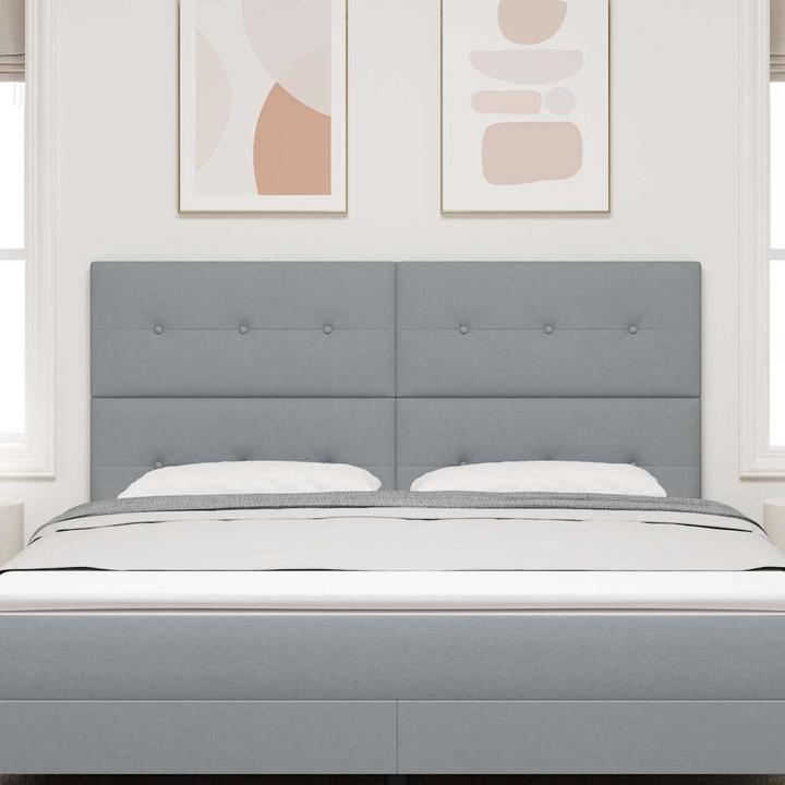 Produktbild vidaXL Polstertes Bett Kopfteil (7 x 180 x 128 cm)