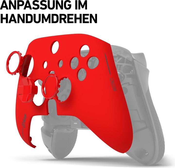 Produktbild Scuf Instinct Faceplate Kit - Red FP, Red Ring, Red Hybrid D-Pad