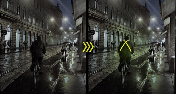 Produktbild Easypix Umhängelicht LED Weste StreetGlow (M)