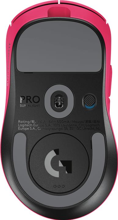 Actual product image Logitech PRO X SUPERL 2 DEX-PINK-EER2-933 (Cable, Wireless)