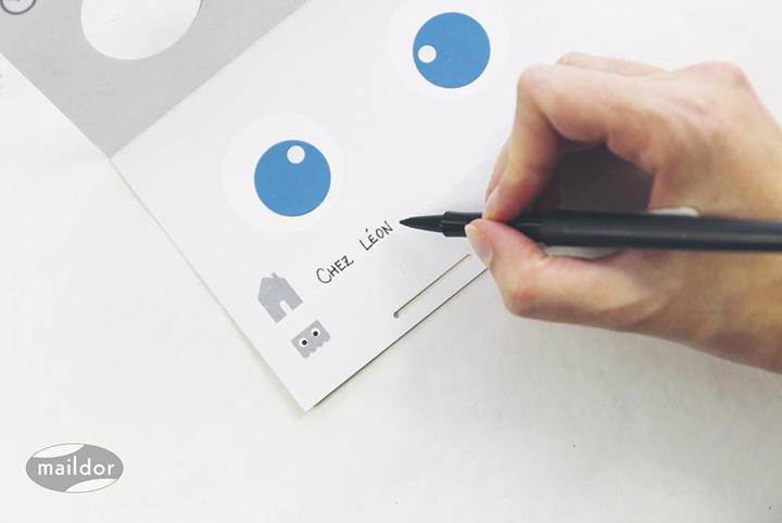 Image du produit Maildor Pochette créative, Cartes d'invitation - Multicolore