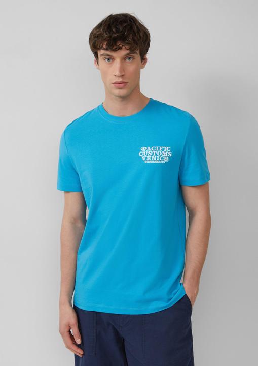 Immagine prodotto S.Oliver T-Shirt Baumwoll-T-Shirt mit Crewneck und Artwork (XXL)