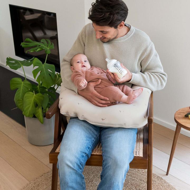 Actual product image Doomoo Softy Nursing Pillow Replacement Cover, mushrooms