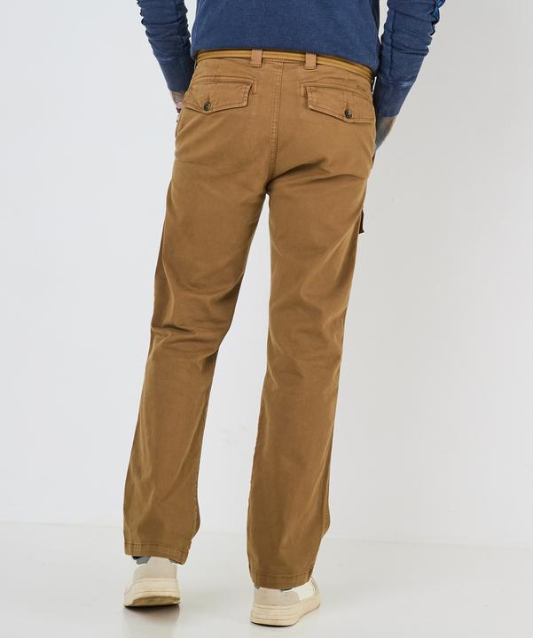 Actual product image Joe Browns Classic Cargo Trousers with Woven Belt (34)