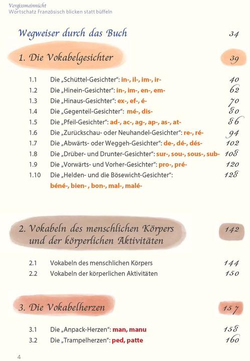 Produktbild Wortschatz Französisch Blicken statt Büffeln (Deutsch, Tien Tammada, 2018)