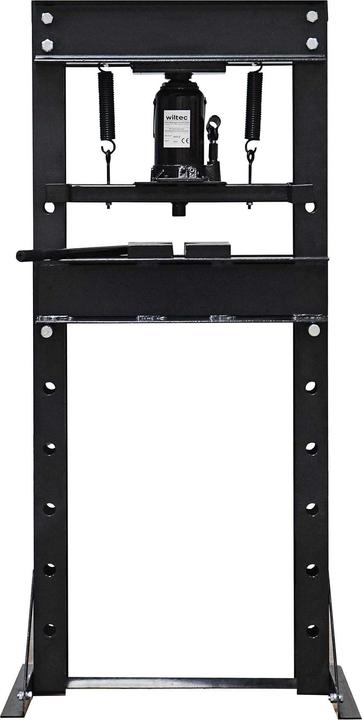 Image du produit Wiltec Presse hydraulique 30T noire 500mm Presse d'atelier Presse à cadre Presse à mandrin