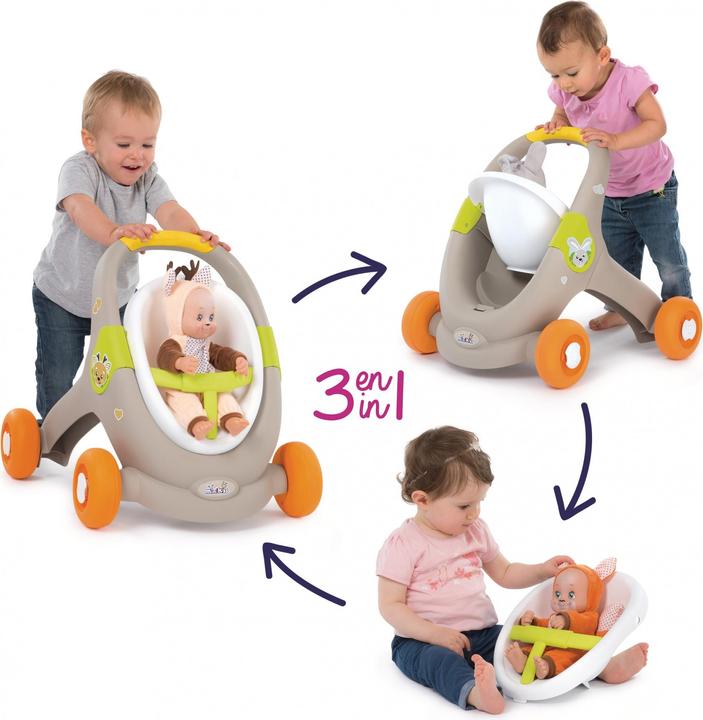 Produktbild Smoby Minikiss Babywalker Fox
