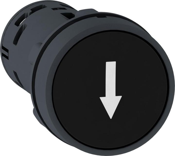 Produktbild Schneider Electric Sofort-Return-Taste schwarz Pfeil nach unten weiss 1Z (XB7NA21343)