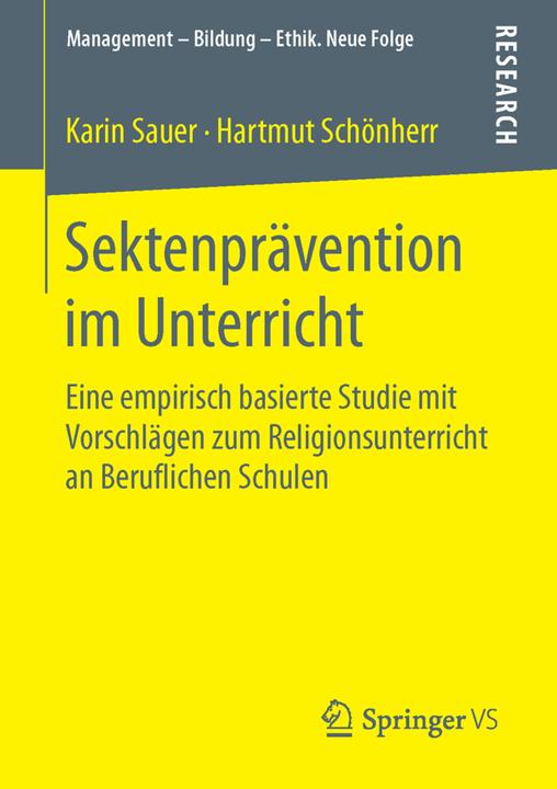Produktbild Sektenprävention im Unterricht (Deutsch, Hartmut Schönherr, Karin Sauer, 2015)
