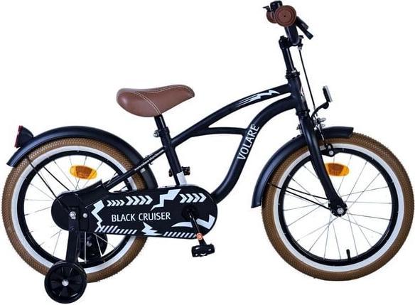 Volare - Children's Bicycle 16 - Cruiser Black (51646) (16")