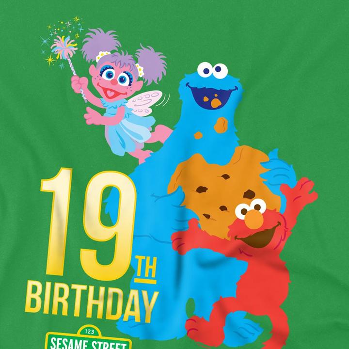 Produktbild Sesame Street TShirt 19. Geburtstag (4XL)