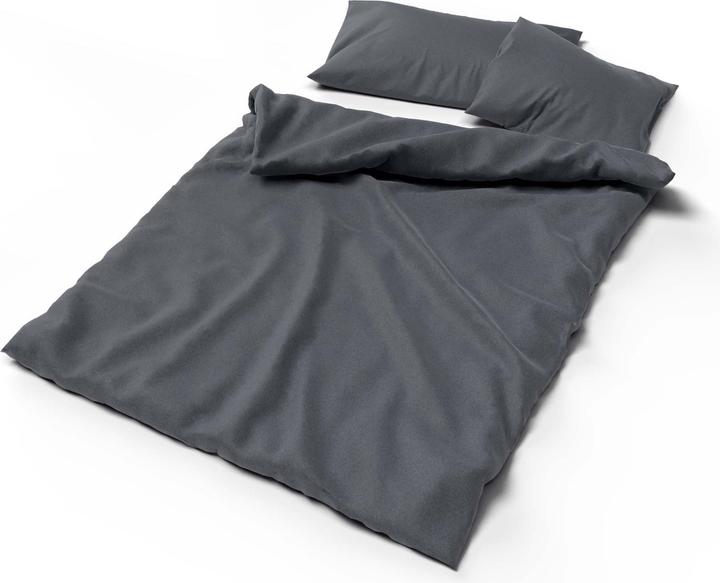 Produktbild Lotus Bettwaren Flanell uni (Duvetbezug, 160 x 210 cm)