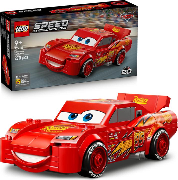 Actual product image LEGO 77255 Lightning McQueen (77255, LEGO Speed Champions)