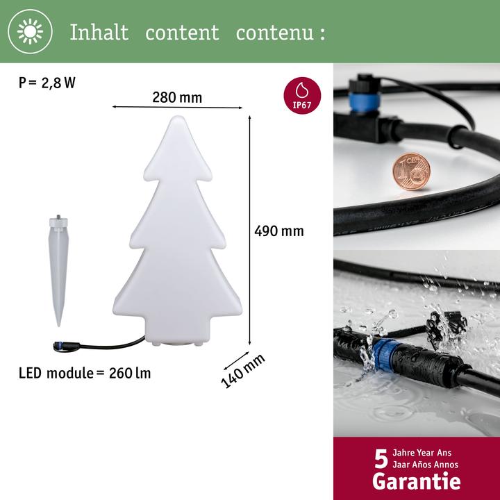 Actual product image Paulmann Plug and Shine Tree