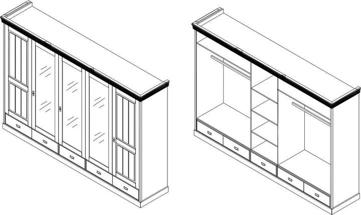 Produktbild Möbel-Eins Roman (315 x 62 x 217 cm)
