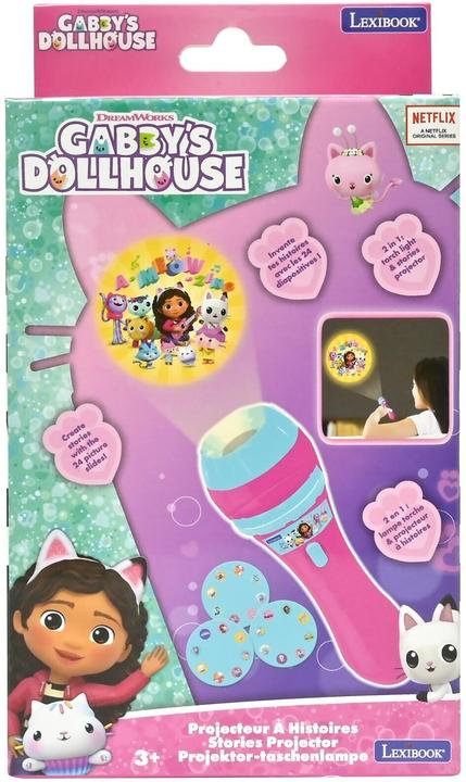 Image du produit Lexibook Gabby's Dollhouse projector & Flashlight (LTC050GDH) (Multilingue)