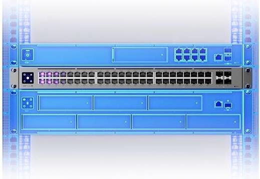 Actual product image Ubiquiti USW-Pro-Max (48 Ports)
