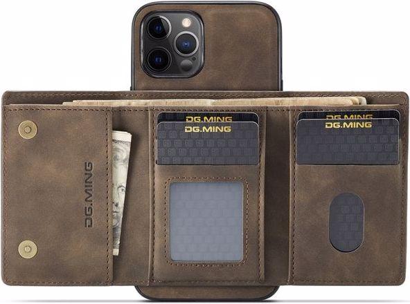 Actual product image Dg.Ming M1 Series Hardcase with Detachable Wallet (Apple iPhone 13 Pro)