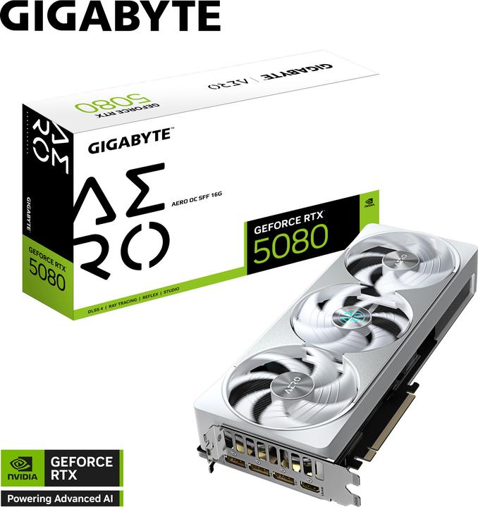 Gigabyte GeForce RTX 5080 AERO OC SFF (16 GB)