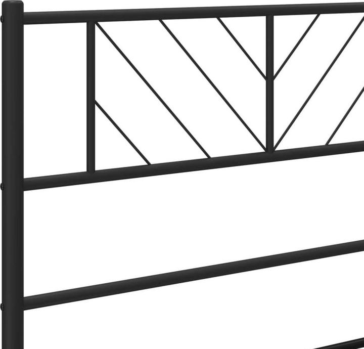 Produktbild vidaXL Metall Bettgestell (90 x 200 cm)