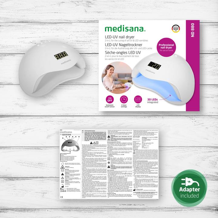 Produktbild Medisana ND 880 UV/LED Lampe