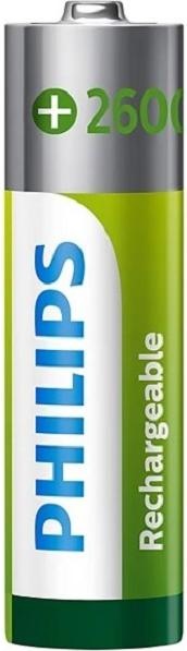 Immagine prodotto Philips Ricaricabile (4 pz., AA, 2600 mAh)